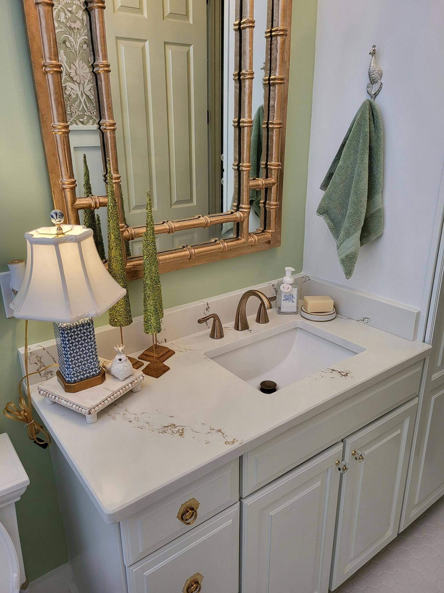 A vanity we fabricated and installed